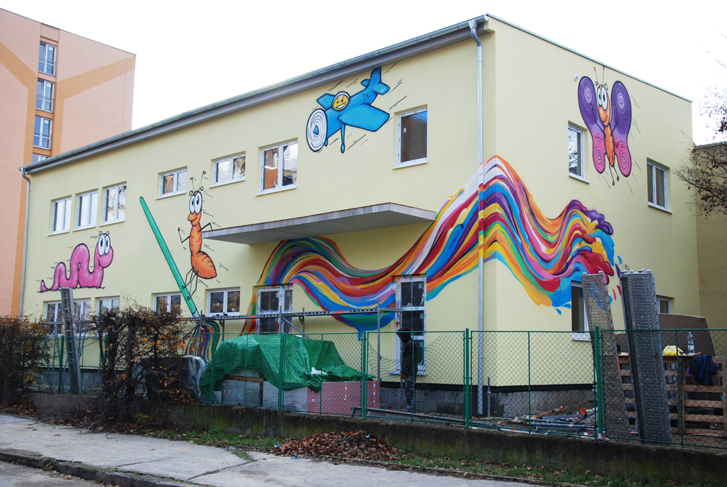 Design exteriéru MŠ K Lukám